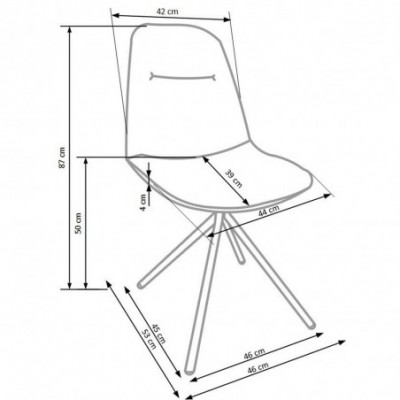 K240 krzesło beżowy (1p_2szt)